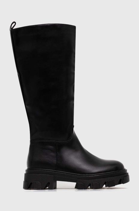 Чоботи Answear Lab жіночі колір чорний на плоскому ходу (3569110)