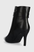 Черевики Answear Lab жіночі колір чорний на шпильці злегка утеплена (3560843)