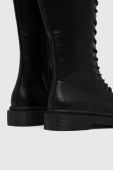Чоботи Answear Lab жіночі колір чорний на плоскому ходу злегка утеплена (3569124)