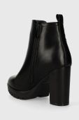 Черевики Answear Lab жіночі колір чорний каблук блок (3551859)