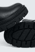Чоботи Answear Lab жіночі колір чорний на плоскому ходу злегка утеплена (3569134)