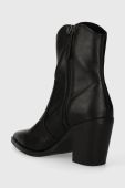 Черевики Answear Lab жіночі колір чорний каблук блок (3578781)