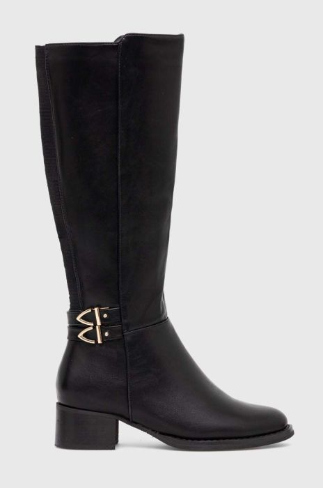 Чоботи Answear Lab жіночі колір чорний каблук блок (3594061)