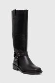 Чоботи Answear Lab жіночі колір чорний на плоскому ходу (3606583)