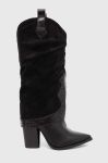 Чоботи Answear Lab жіночі колір чорний каблук блок утеплене (3655921) Чоботи Answear Lab жіночі колір чорний каблук блок утеплене (3655921)