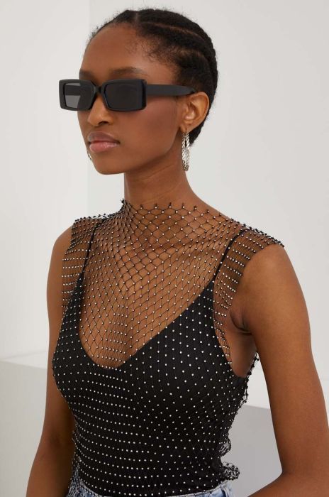 Сонцезахисні окуляри Answear Lab жіночі колір чорний (3292319) Сонцезахисні окуляри Answear Lab жіночі колір чорний (3292319)