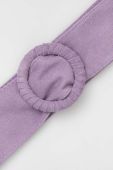 Замшевий ремінь Answear Lab колір фіолетовий (3336489)