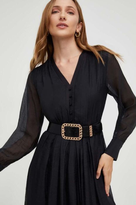 Ремінь Answear Lab жіночий колір чорний (3548520) Ремінь Answear Lab жіночий колір чорний (3548520)