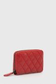 Шкіряний гаманець Answear Lab жіночий колір червоний (3345052)
