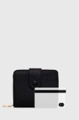 Шкіряний гаманець Answear Lab жіночий колір чорний (3345058)