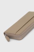 Шкіряний гаманець Answear Lab жіночий колір бежевий (3426773)