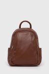 Шкіряний рюкзак Answear Lab жіночий колір коричневий малий однотонний (3412480)