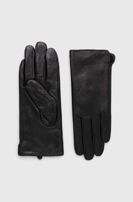 Шкіряні рукавички Answear Lab жіночі колір чорний (3606629)