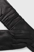 Шкіряні рукавички Answear Lab жіночі колір чорний (3606634)