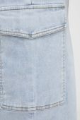 Джинсова спідниця Answear Lab midi пряма колір блакитний (3304468)