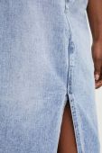 Джинсова спідниця Answear Lab maxi пряма колір блакитний (3311453)