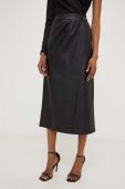 Спідниця Answear Lab колір чорний midi пряма (3459944)