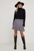 Спідниця Answear Lab колір сірий mini розкльошена (3572850)