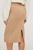 Спідниця Answear Lab колір бежевий maxi олівець (3589250)