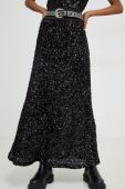 Спідниця Answear Lab колір чорний maxi розкльошена (3679928)