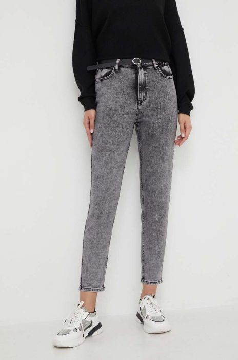 Джинси Answear Lab жіночі висока посадка колір сірий (3498291) Джинси Answear Lab жіночі висока посадка колір сірий (3498291)