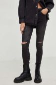 Джинси Answear Lab X Лімітована колекція NO SHAME жіночі колір чорний (3540380) Джинси Answear Lab X Лімітована колекція NO SHAME жіночі колір чорний (3540380)
