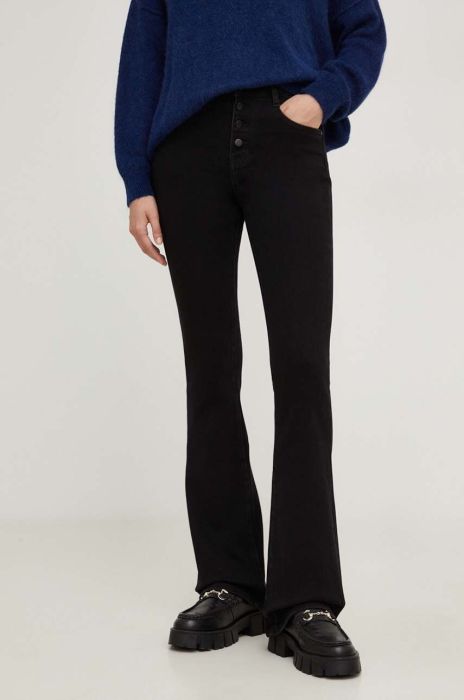 Джинси Answear Lab жіночі висока посадка колір чорний (3589262) Джинси Answear Lab жіночі висока посадка колір чорний (3589262)