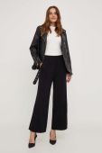 Штани Answear Lab жіночі колір чорний пряме висока посадка (3494237) Штани Answear Lab жіночі колір чорний пряме висока посадка (3494237)