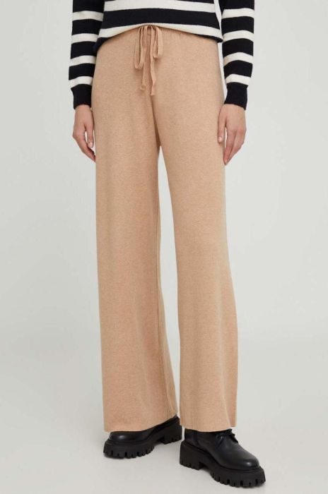 Спортивні штани Answear Lab колір коричневий однотонні (3589286)