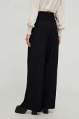 Штани Answear Lab жіночі колір чорний широке висока посадка (3606663) Штани Answear Lab жіночі колір чорний широке висока посадка (3606663)