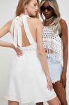 Сукня Answear Lab колір білий mini розкльошена (3304518)