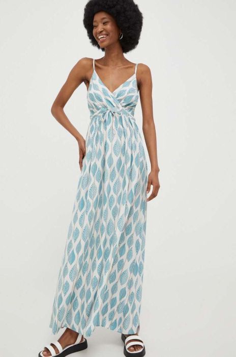 Сукня Answear Lab колір зелений maxi розкльошена (3311798)