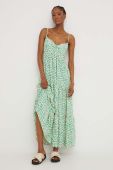 Сукня Answear Lab колір зелений maxi розкльошена (3333802)