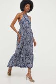 Сукня Answear Lab колір синій midi розкльошена (3304524)