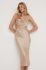 Сукня Answear Lab колір золотий maxi облягаюча