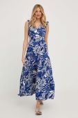 Сукня Answear Lab колір синій maxi розкльошена (3326342)
