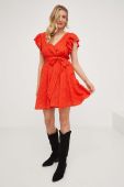 Сукня Answear Lab колір помаранчевий mini розкльошена (3363973)