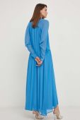 Сукня Answear Lab maxi розкльошена колір блакитний (3375829)