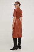 Сукня Answear Lab колір коричневий mini пряма (3615669)
