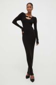 Сукня Answear Lab колір чорний maxi облягаюча (3649125)