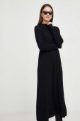 Сукня Answear Lab колір чорний midi пряма (3679968)