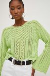 Светр Answear Lab жіночий колір зелений легкий (3331242)