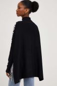Светр Answear Lab жіночий колір чорний легкий гольф (3530318)