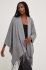 Пончо Answear Lab колір сірий легке (3483469)