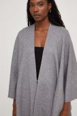 Пончо Answear Lab колір сірий легке (3483469)