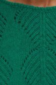Светр з вовною Answear Lab колір зелений легкий (3560914)