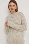 Вовняний светр Answear Lab жіночий колір бежевий легкий (3560963)