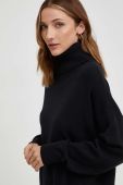 Светр Answear Lab жіночий колір чорний легкий гольф (3622920)