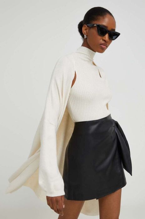 Джемпер Answear Lab жіночий колір бежевий легкий (3633897) Джемпер Answear Lab жіночий колір бежевий легкий (3633897)