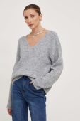 Светр з вовною Answear Lab колір сірий теплий (3611327)